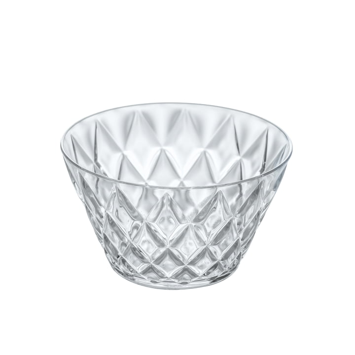 The CRYSTAL S serving bowl from Koziol , 0.5 l, crystal clear