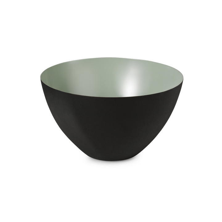 The Krenit Bowl from Normann Copenhagen , 14 x Ø 25 cm, dusty green