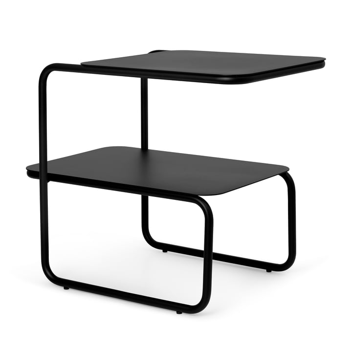 The Level side table by ferm Living in black
