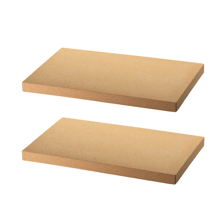 Cork pad, W 19 x D 30 cm, brown (set of 2) from String