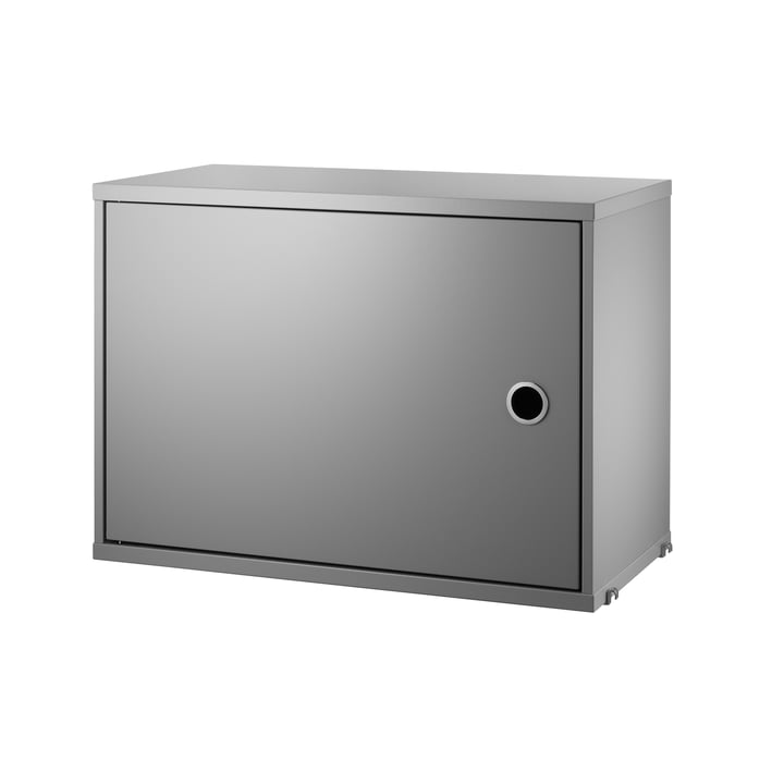 Cabinet module with door, 58 x 30 cm, grey from String