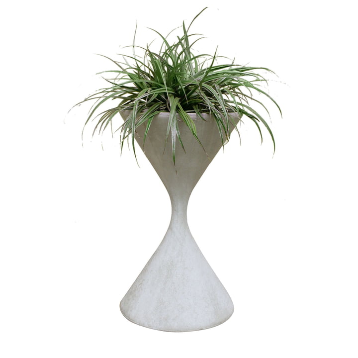 The Spindel plant pot from Eternit , Ø 37 x 60 cm, natural grey