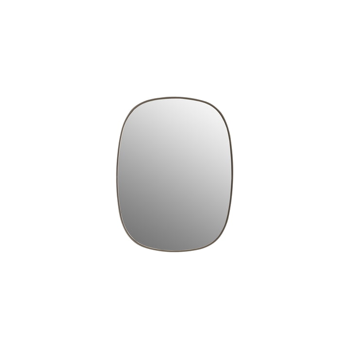 The Framed Mirror , small from Muuto , taupe / clear glass