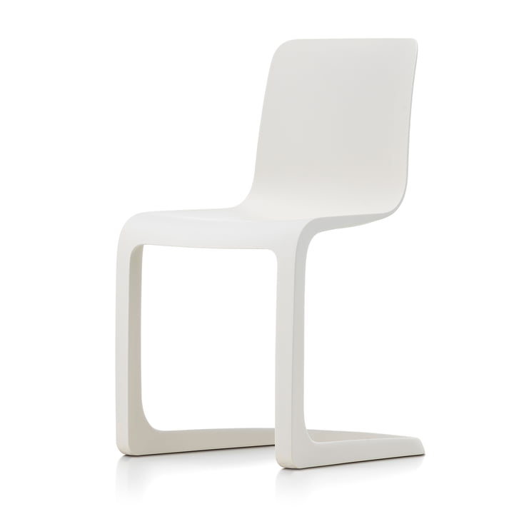 EVO-C All-plastic chair, ivory from Vitra
