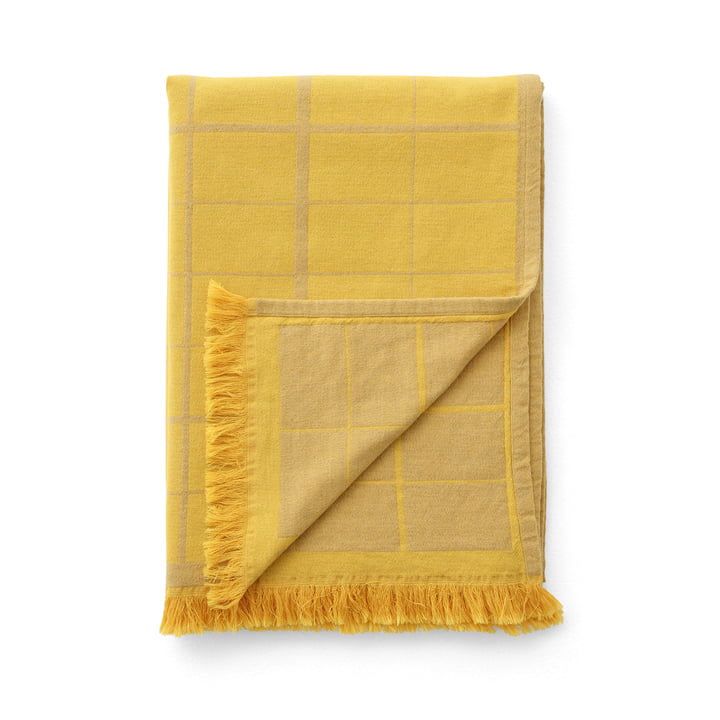 The Untitled AP10 bedspread from & Tradition, 150 x 210 cm, dessert yellow