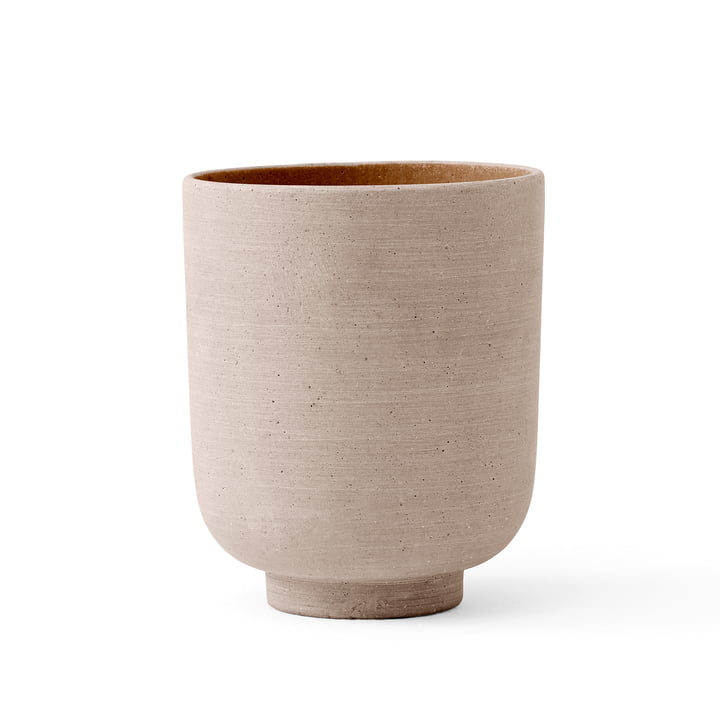 The Collect SC70 flower pot M from & Tradition , Ø 15 cm, ochre