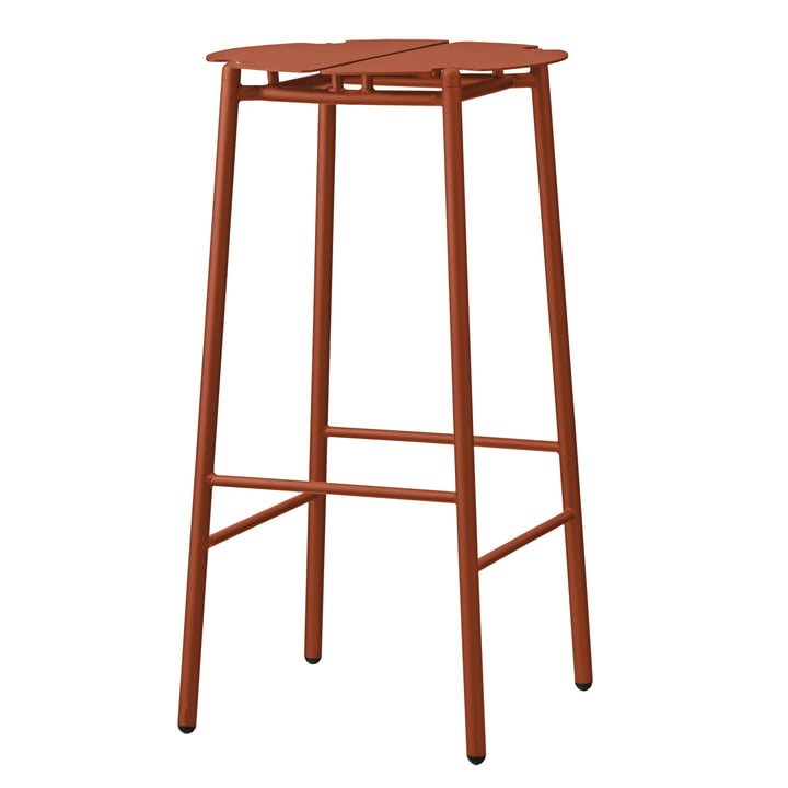 The Novo bar stool from AYTM , H 75 cm, ginger bread