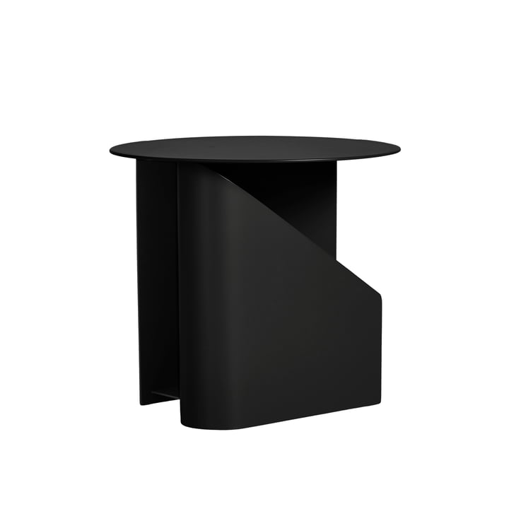 Sentrum Side table, Ø 40 x H 36 cm from Woud in black