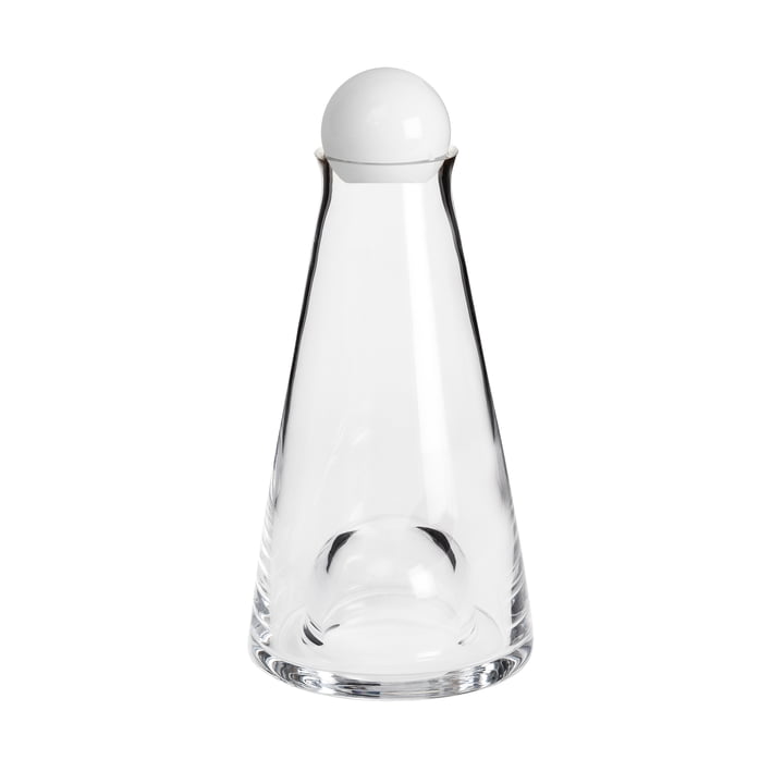 Fia Carafe H 16 cm from Design House Stockholm in clear / white