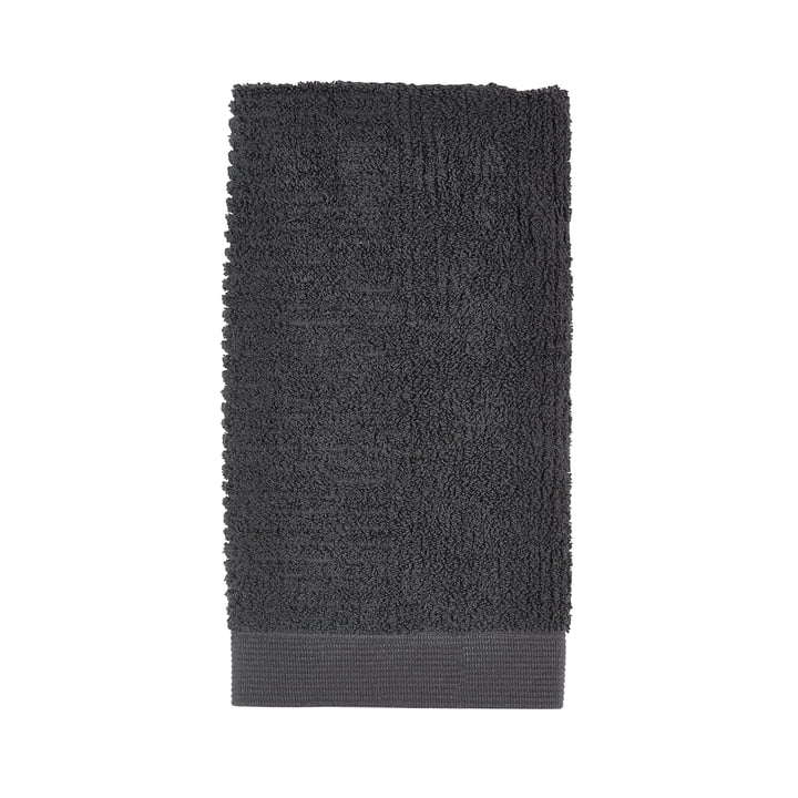 The Classic Towel from Zone Denmark , 50 x 100 cm, anthracite