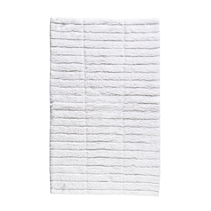 The Soft Tiles bathroom mat from Zone Denmark , 50 x 80 cm, white
