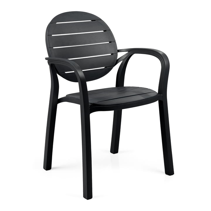 The Palma armchair from Nardi , anthracite / anthracite