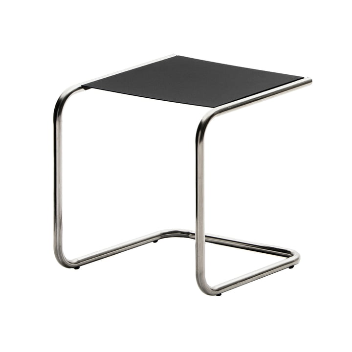 The Club Side table from Fiam , aluminium / black