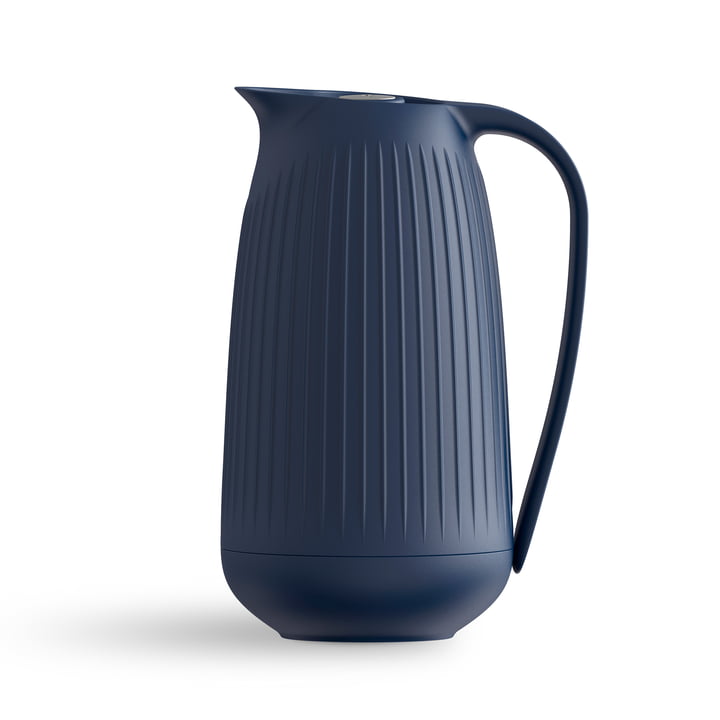 Hammershøi Vacuum jug 1 l from Kähler Design in indigo