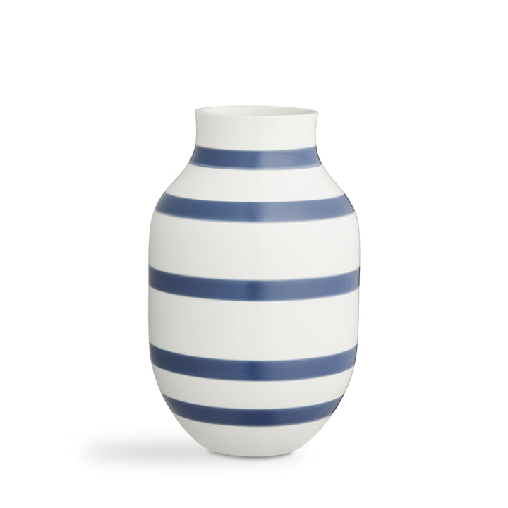 Omaggio Vase H 31 cm from Kähler Design in blue