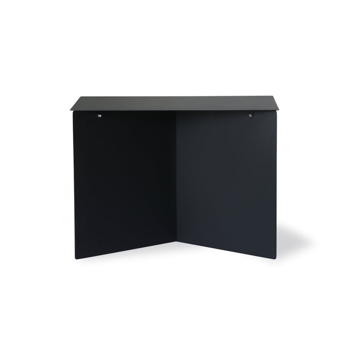 The metal side table rectangular from HKliving , 55 x 36 cm, black