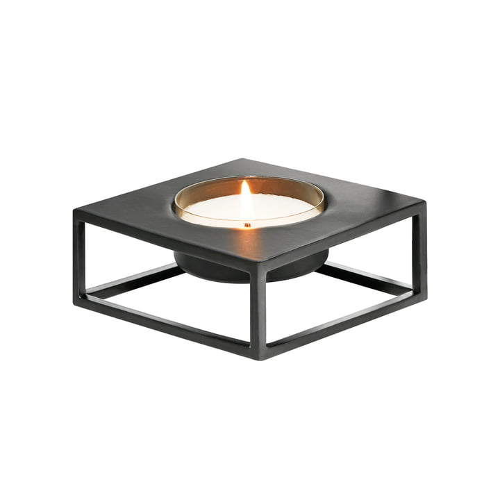Solero Tealight holder S for Maxi -tealights from Philippi in black