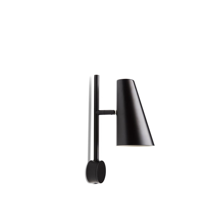 Cono Wall lamp from Woud in black