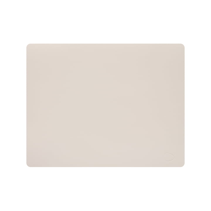 Placemat Square L 35 x 45 cm from LindDNA in Nupo soft nude