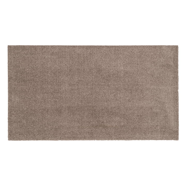 Doormat with a size of 67 x 120 cm from tica copenhagen in Unicolor sand / beige
