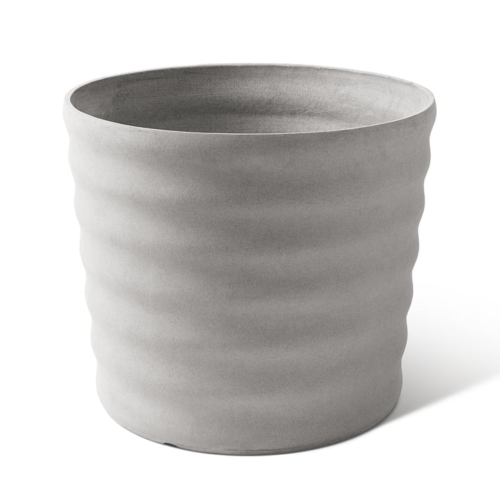 Maia Planter Ø 59 x H 50 cm from Eternit in natural grey