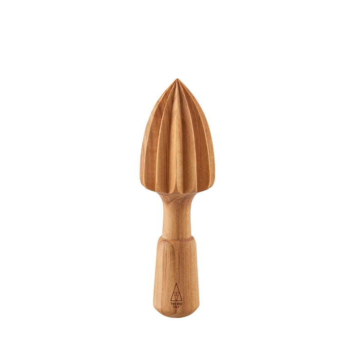 Cherry wood lemon squeezer from Alessi