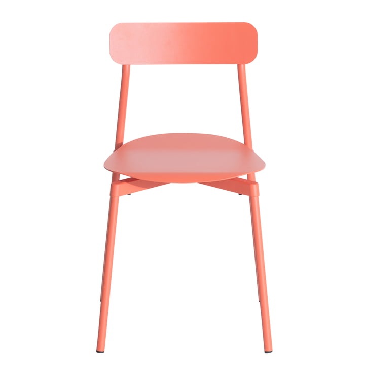 Fromme Chair Outdoor from Petite Friture in coral