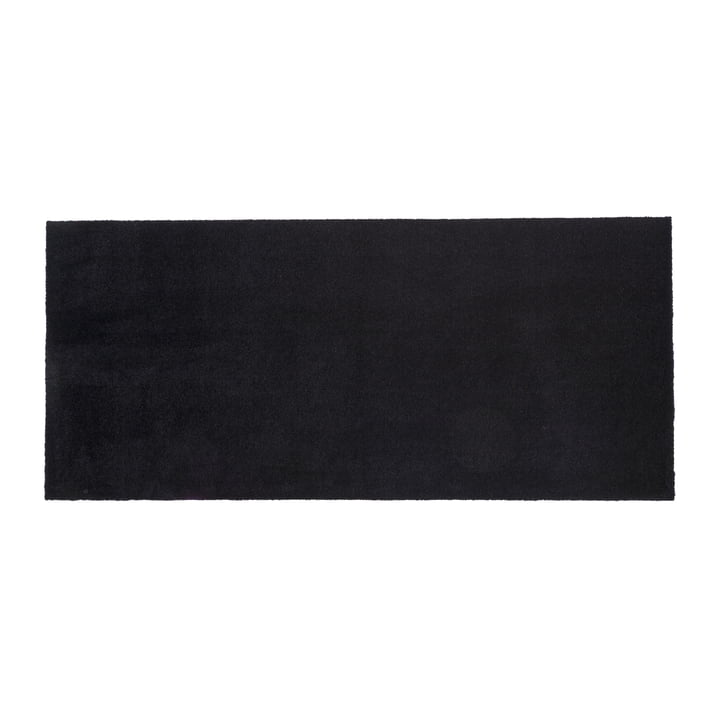 Doormat 90 x 200 cm from tica copenhagen in Unicolor black