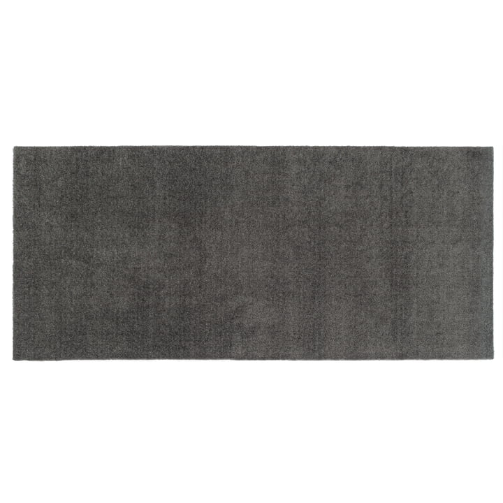 Unicolor Doormat 67 x 150 cm from tica copenhagen in steel gray