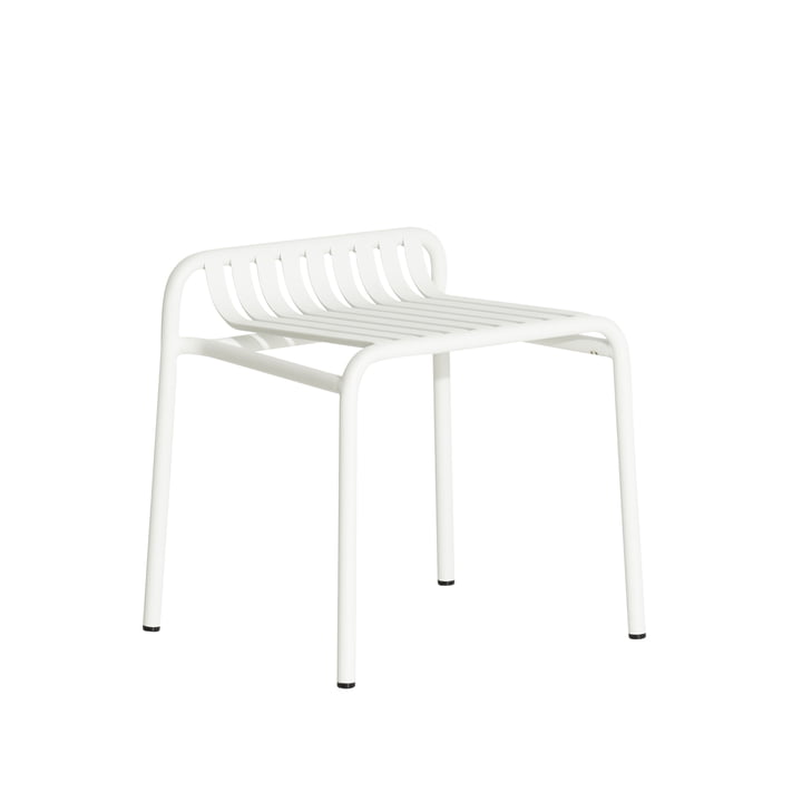 The Week-End stool Outdoor from Petite Friture , white