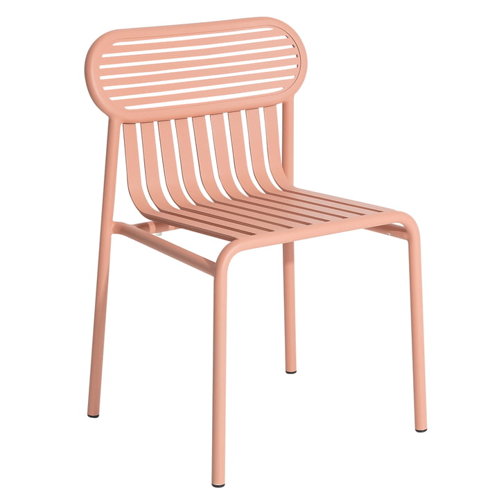 The Week-End Outdoor chair from Petite Friture , blush