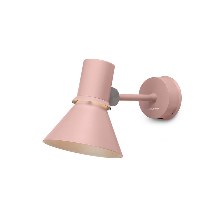 Type 80 Wall Lamp, Rose Pink by Anglepoise