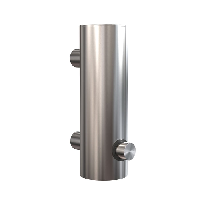 The Nova2 soap dispenser 3 (wall mounting) from Frost , brushed stainless steel