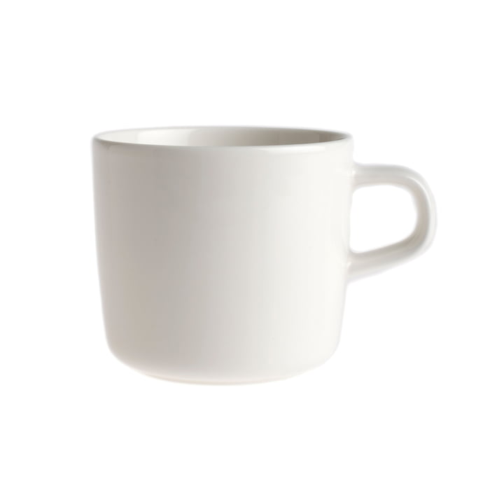 Oiva Mug with handle 200 ml from Marimekko in white