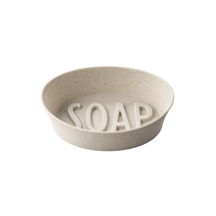 Soap Soap dish (Recycled) from Koziol in the color desert sand