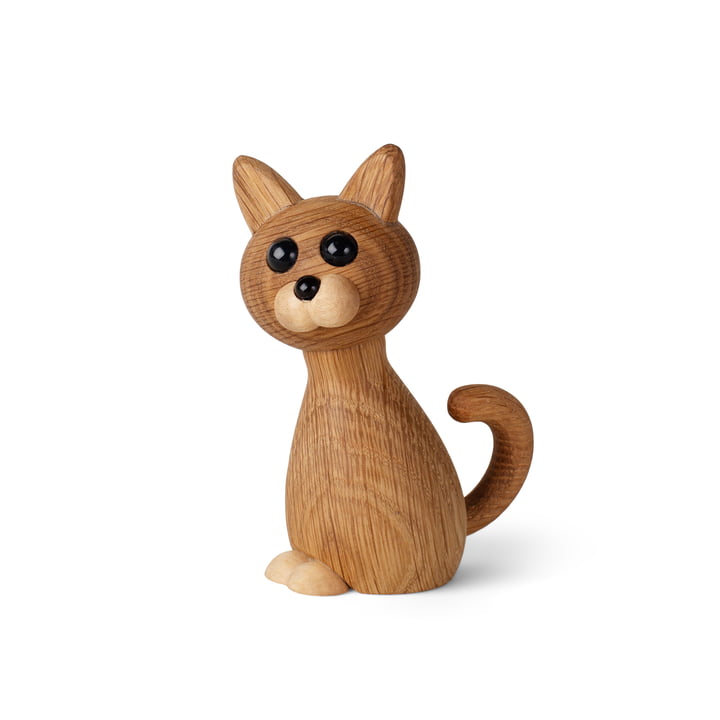 Kitten wooden figure Faith from Spring Copenhagen