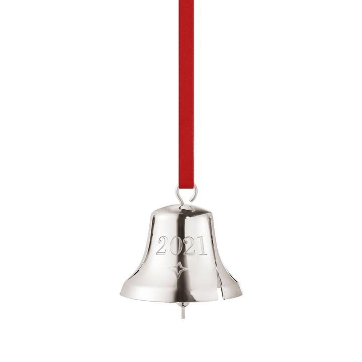 The 2021 Christmas Bell from Georg Jensen , palladium