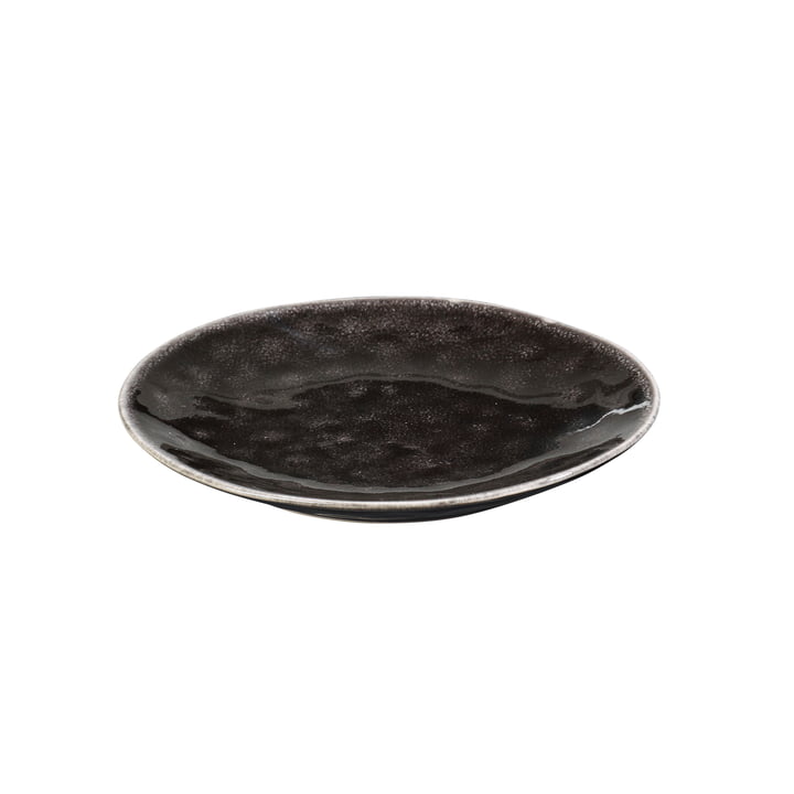 The Nordic Coal plate from Broste Copenhagen , Ø 15 cm