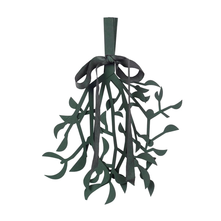 Broste Copenhagen - Christmas Mistletoe Decorative pendant, deep forest