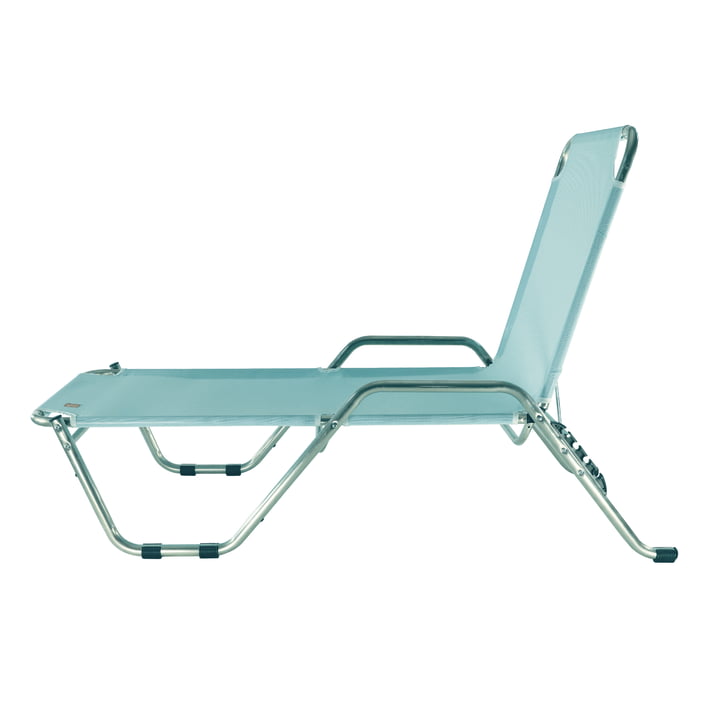 River Stacking lounger, aqua from Fiam