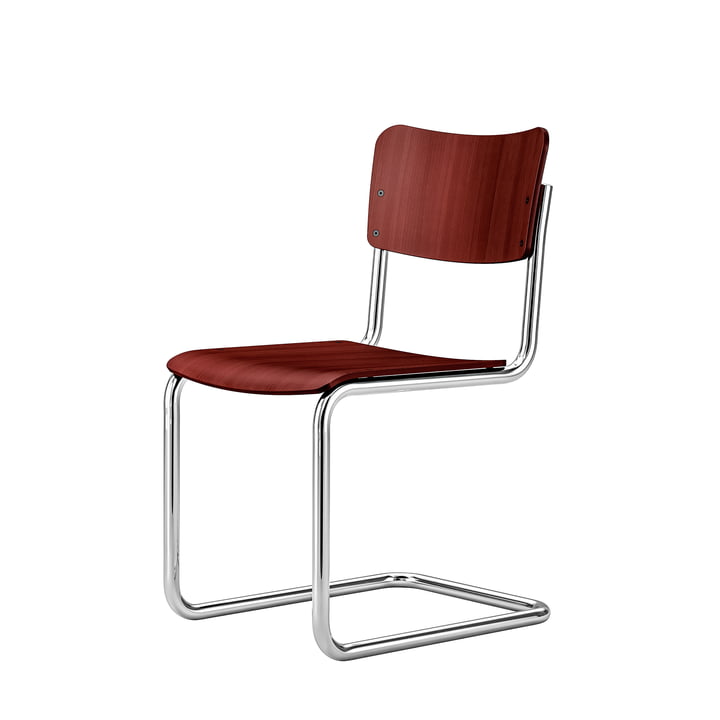 Children's chair S 43 K from Thonet in ruby red