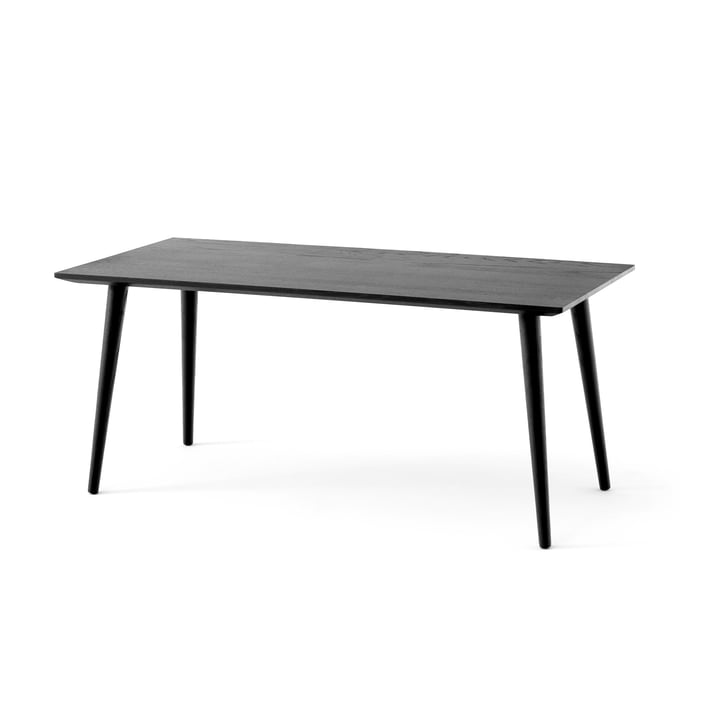 In Between Side table SK23, 110 x 50 cm, black lacquered oak from & tradition