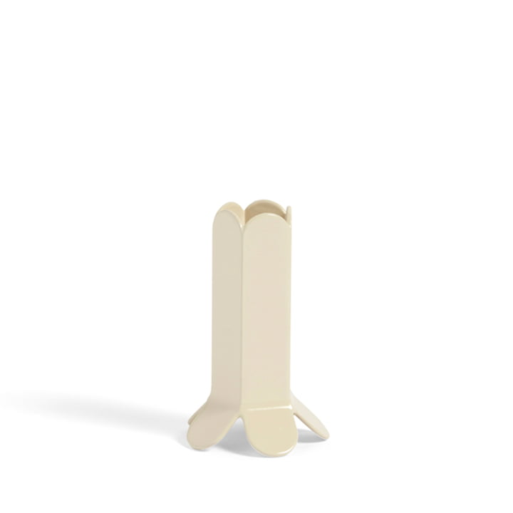 Arcs candleholder S by Hay in the color ivory