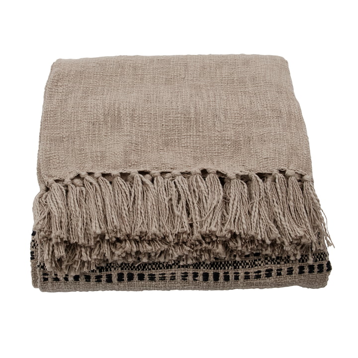 Kolonia Blanket 180 x 130 cm from House Doctor in sand