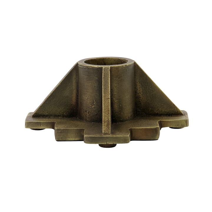 Castle Candleholder from House Doctor in antique brass finish