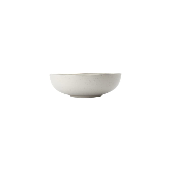Pion Bowl Ø 22 x H 7 cm from House Doctor , grey / white