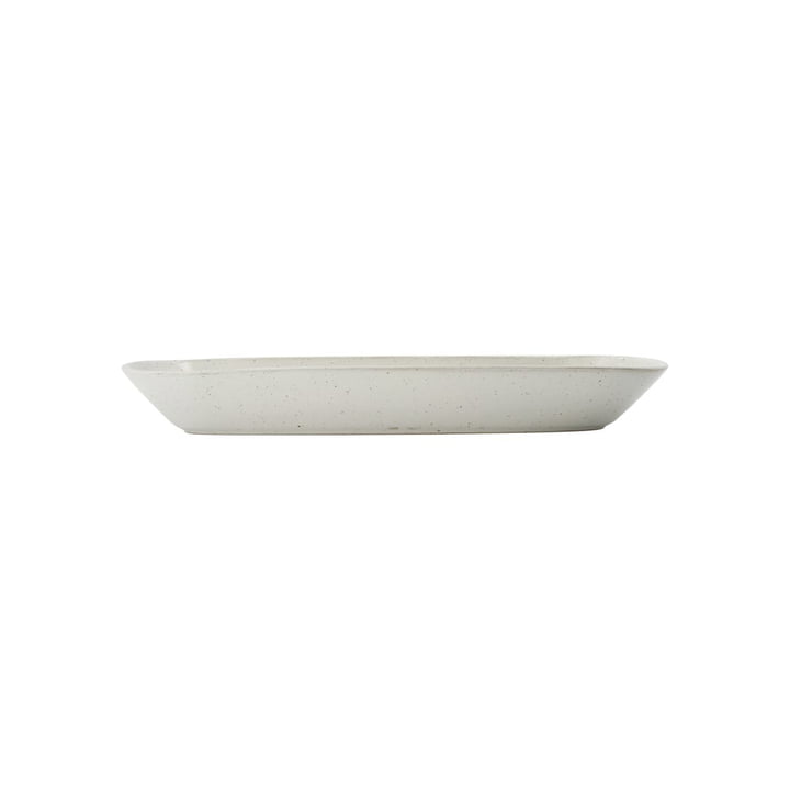 Pion Serving bowl 35 x 1 1. 5 x 4. 5 cm from House Doctor , gray / white