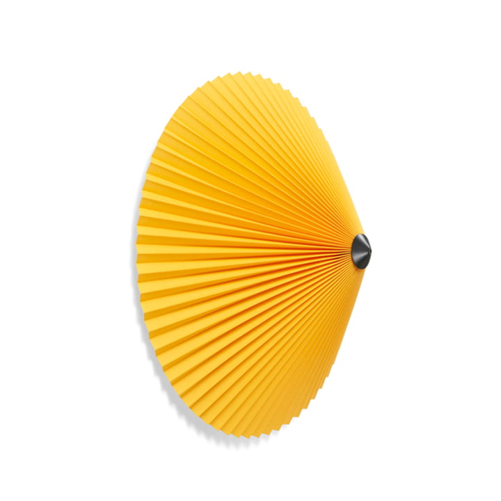 Matin Ceiling lamp by Hay in Ø 50 cm in the colour yellow