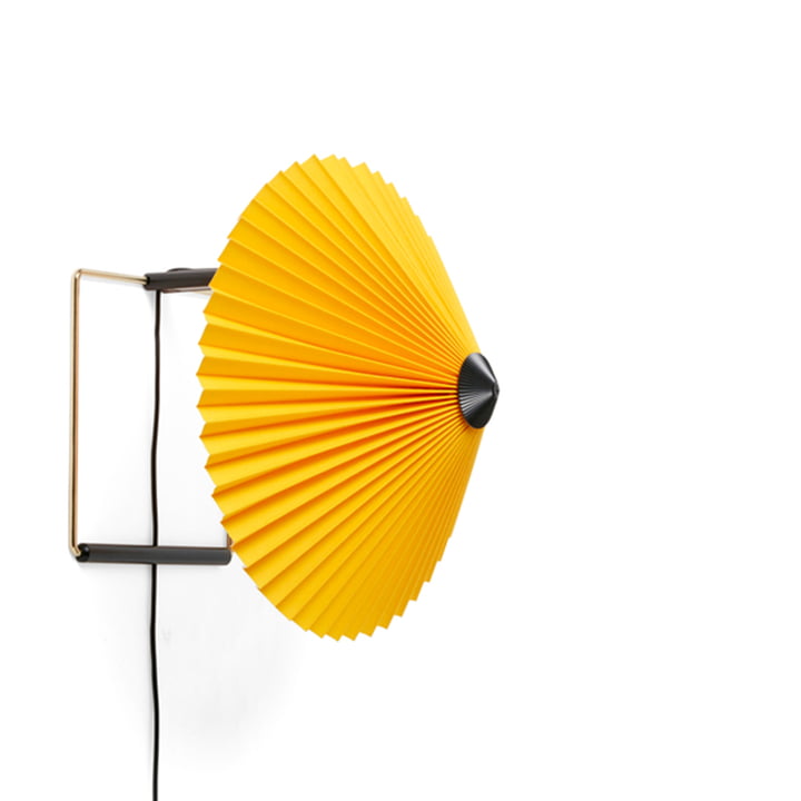 Matin Wall lamp LED from Hay Ø 30 cm in the colour yellow