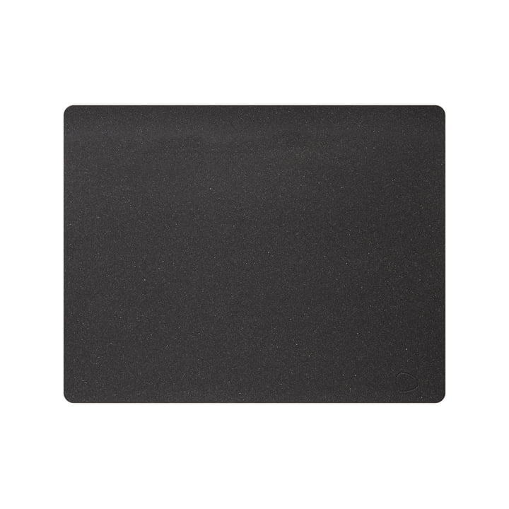 Placemat Square L 35 x 45 cm, Core mottled anthracite from LindDNA